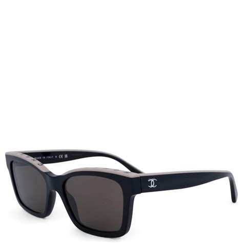 chanel 5417 sunglasses grey gradient.